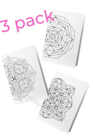 mandala printable cards