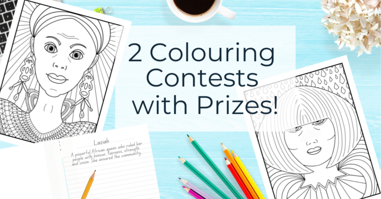 Amazing Women Colouring Competition!